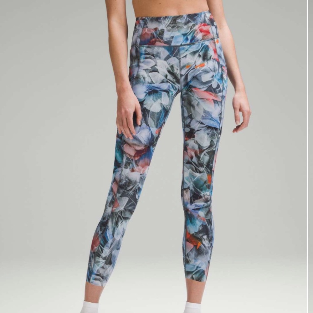 lululemon athletica Multicolor Patterned Leggings